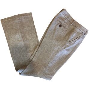 Marc Jacob’s Tan Beige Wool BootCut Flare Sexy Fit Trouser Pants Sz 4